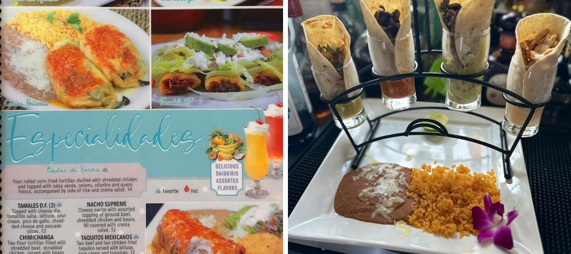 Don Patron Menu