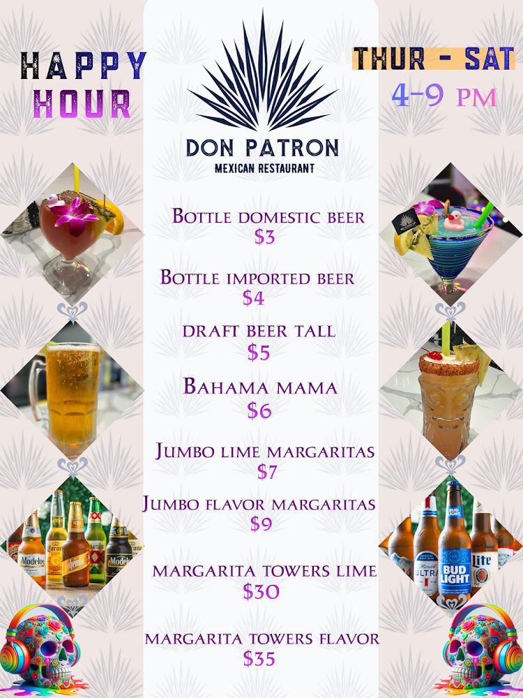 Don Patron Menu image 1